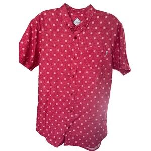 FairPlay Los Angeles Urban‎ Outfitters Short Sleeve Button Down Shirt XL NWT